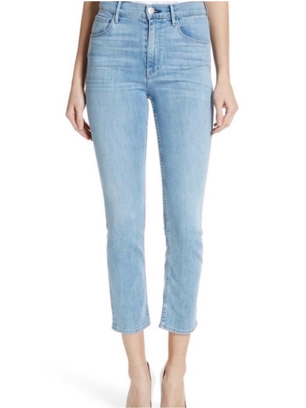 NEW 3X1 HIGH-WAISTED SLIM CROPPED JEANS